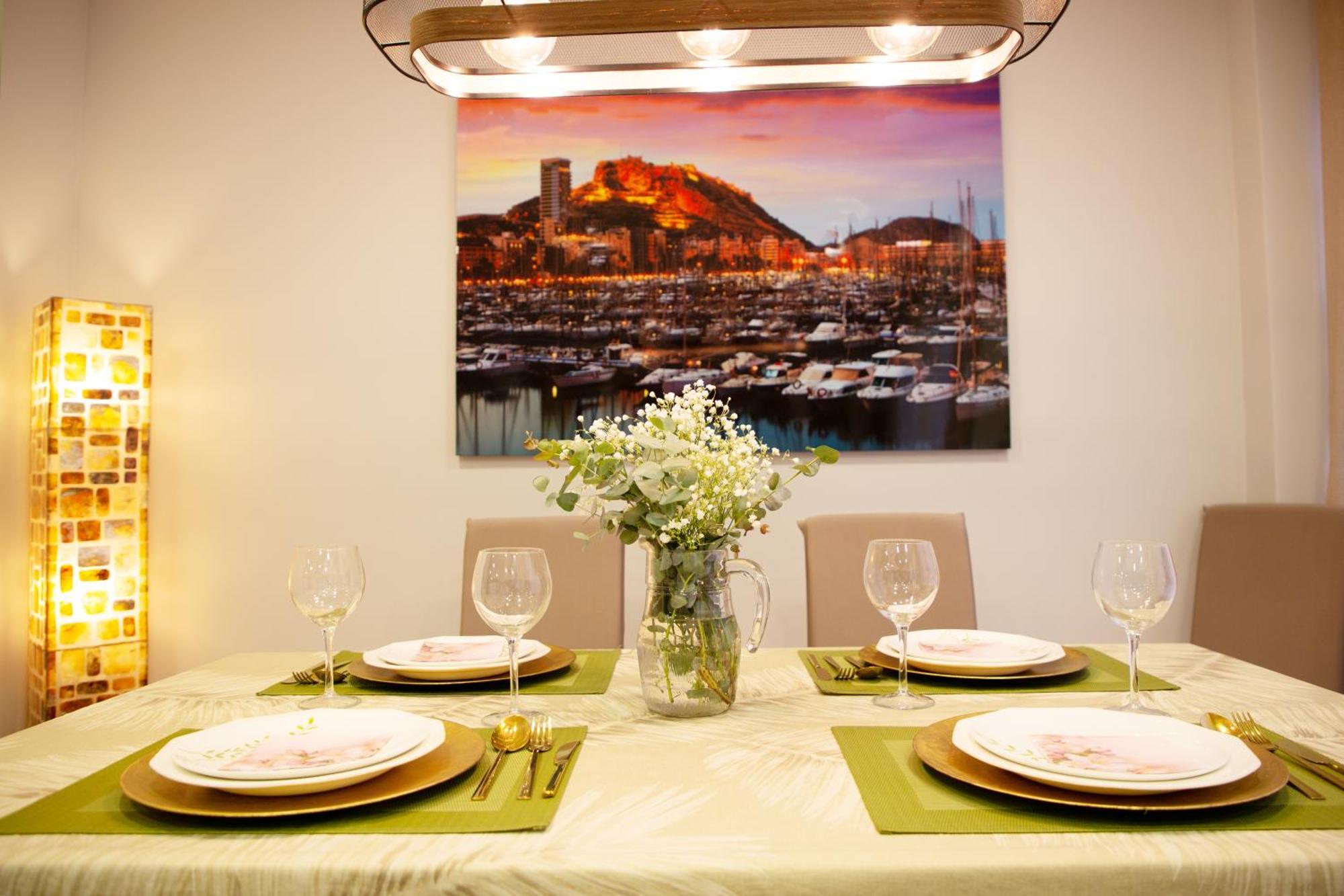 Luxury New Apartment City Centre & Beach, Alicante Esterno foto
